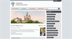 Desktop Screenshot of landkreis-limburg-weilburg.de
